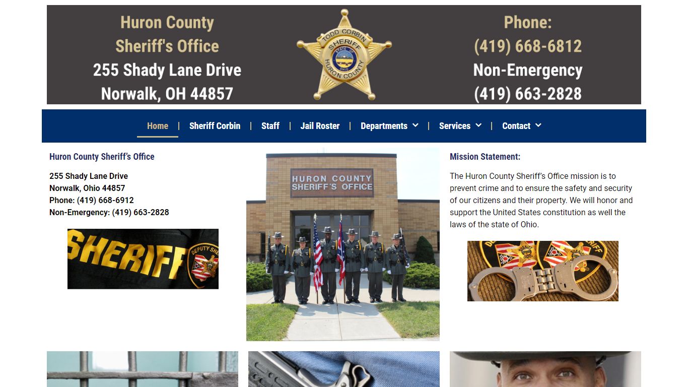 Jail - Huron County Sheriff's Office